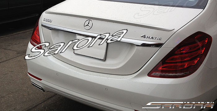 2014-2019 Mercedes-Benz S Class Trunk Wing 2014-2019 Mercedes-Benz S Class Trunk Wing