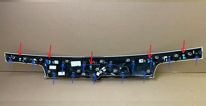 2014-2021 Jeep Grand Cherokee Tail Gate Panel 2014-2021 Jeep Grand Cherokee Tail Gate Panel