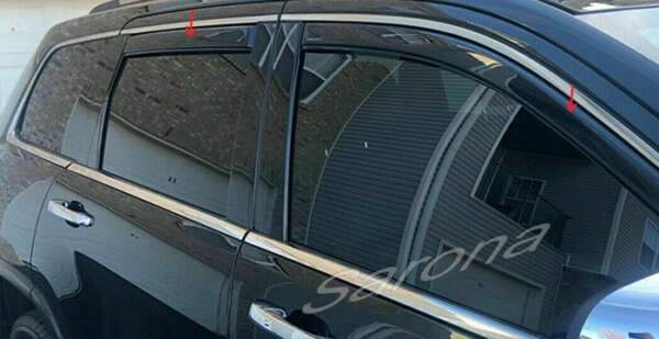 2011-2021 Jeep Grand Cherokee Rain Visors