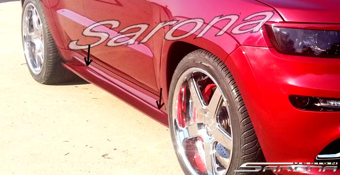 2011-2021 Jeep Grand Cherokee Side Skirts 2011-2021 Jeep Grand Cherokee Side Skirts