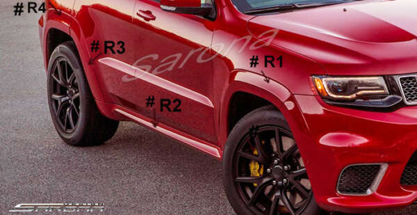 2011-2021 Jeep Grand Cherokee Fender Flares