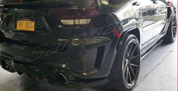 2011-2021 Jeep Grand Cherokee Fender Flares