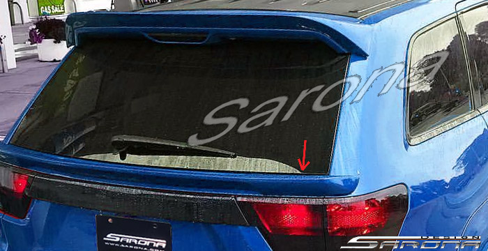 2011-2013 Jeep Grand Cherokee Trunk Wing 2011-2013 Jeep Grand Cherokee Trunk Wing