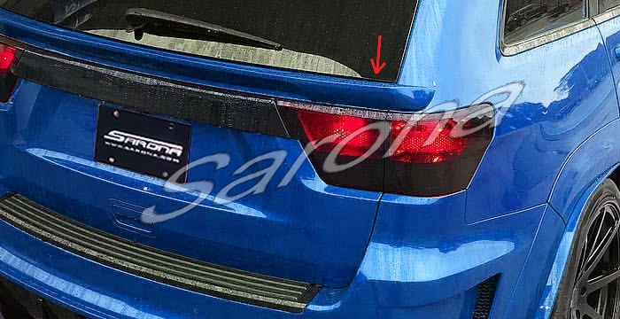 2011-2013 Jeep Grand Cherokee Trunk Wing 2011-2013 Jeep Grand Cherokee Trunk Wing