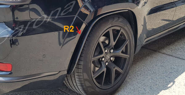 2011-2021 Jeep Grand Cherokee Fender Flares