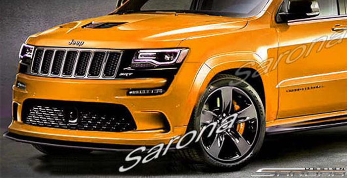 2011-2013 Jeep Grand Cherokee Front Bumper