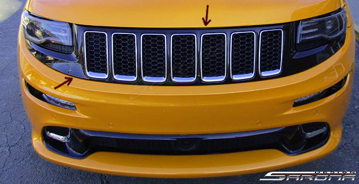 2014-2016 Jeep Grand Cherokee Grill 2014-2016 Jeep Grand Cherokee Grill