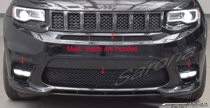 2011-2013 Jeep Grand Cherokee Front Bumper