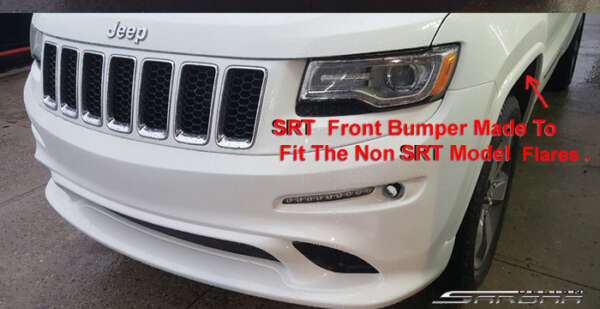 2014-2016 Jeep Grand Cherokee Front Bumper