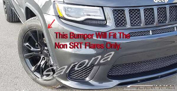 2014-2021 Jeep Grand Cherokee Front Bumper