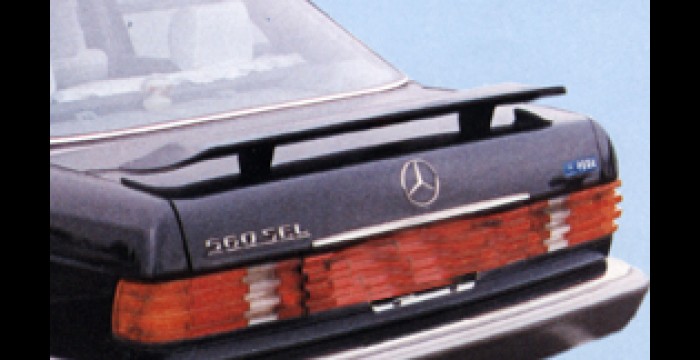 1981-1991 Mercedes-Benz S Class Trunk Wing 1981-1991 Mercedes-Benz S Class Trunk Wing