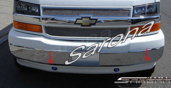 2003-2025 Chevrolet Express Van Front Add-On 2003-2025 Chevrolet Express Van Front Add-On