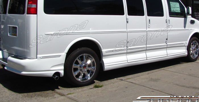 2003-2025 Chevrolet Express Van Side Skirts