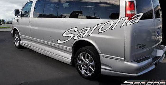 2003-2025 Chevrolet Express Van Side Skirts