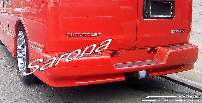 1996-2025 Chevrolet Express Van Rear Bumper