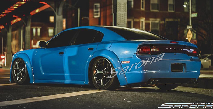 2011-2014 Dodge Charger Fender Flares 2011-2014 Dodge Charger Fender Flares