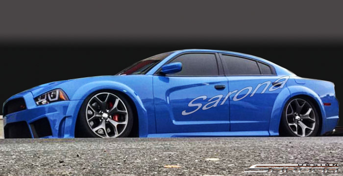 2011-2014 Dodge Charger Fender Flares 2011-2014 Dodge Charger Fender Flares