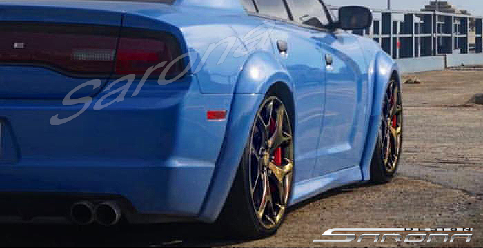 2011-2014 Dodge Charger Fender Flares 2011-2014 Dodge Charger Fender Flares