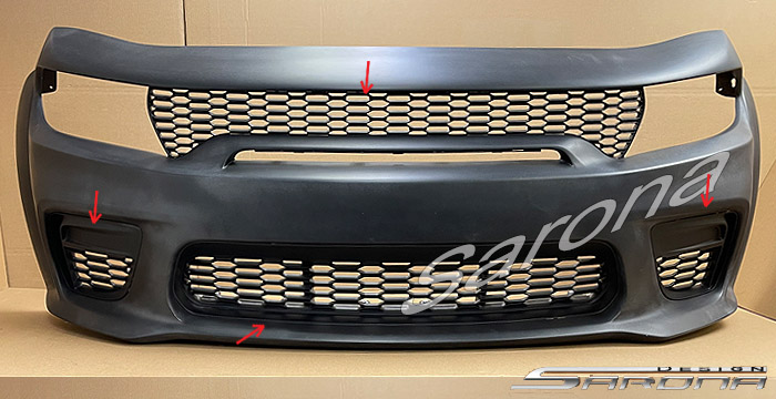 2015-2023 Dodge Charger Front Bumper