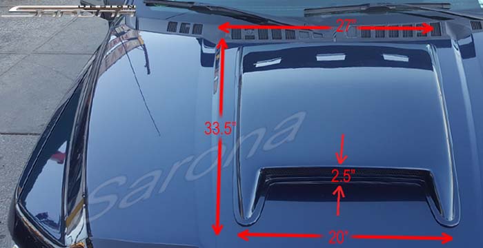 2009-2016 Ford F-150 Hood Scoop