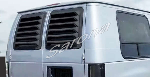 1992-2013 Ford Econoline Van Rear Louvers