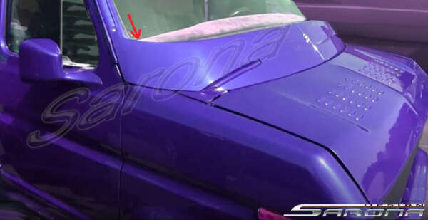 1975-1991 Ford Econoline Van Wiper Cowl