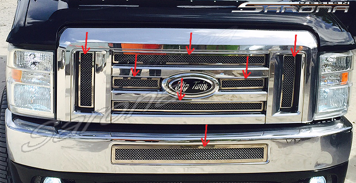 2008-2014 Ford Econoline Van Grill