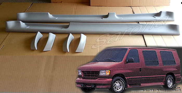 1992-2014 Ford Econoline Van Running Boards