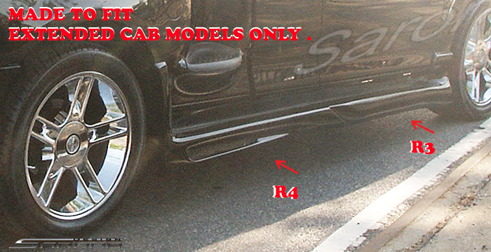 1997-2003 Ford F-150 Side Skirts