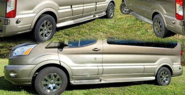 2015-2022 Ford Transit Van Running Boards