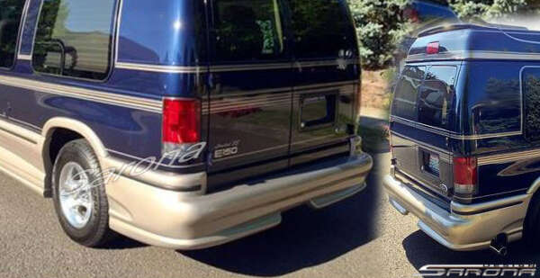 1992-2013 Ford Econoline Van Rear Bumper