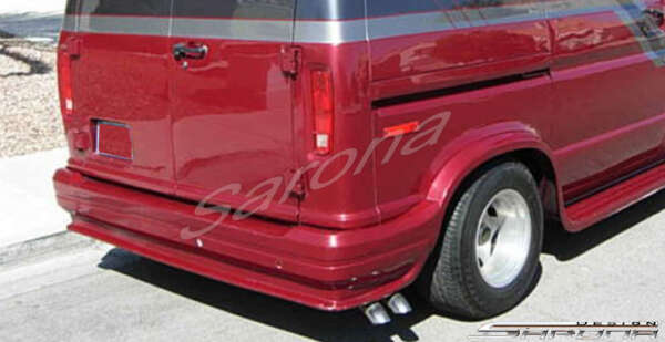 1976-1991 Ford Econoline Van Rear Bumper
