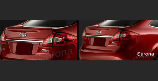 2011-2012 Ford Fiesta Trunk Wing