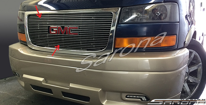 2003-2025 GMC Savanna Van Grill