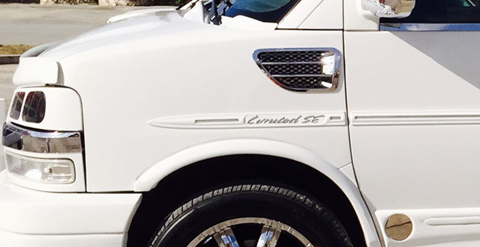 1996-2025 GMC Savanna Van Side Vents