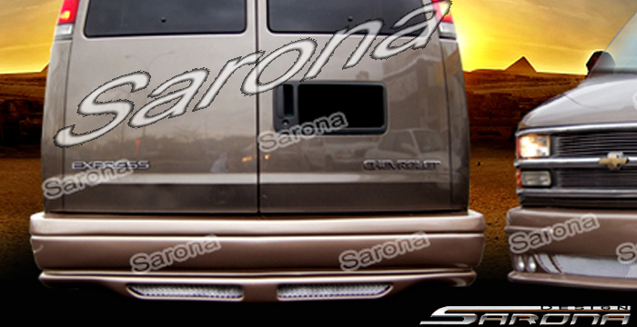 1996-2025 GMC Savanna Van Rear Bumper