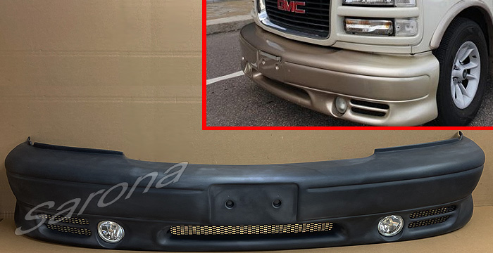 1996-2002 GMC Savanna Van Front Bumper