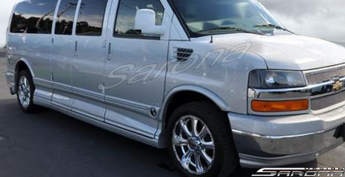 2003-2025 GMC Savanna Van Side Skirts
