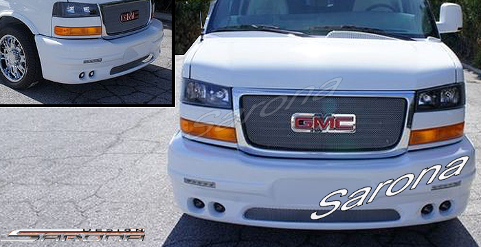 2003-2025 GMC Savanna Van Front Bumper 2003-2025 GMC Savanna Van Front Bumper