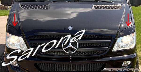 2007-2013 Mercedes-Benz Sprinter Eyelids