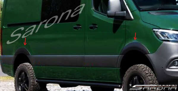 2019-2023 Mercedes-Benz Sprinter Fender Flares