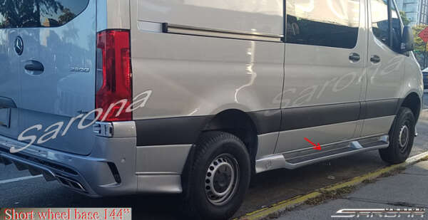 2019-2025 Mercedes-Benz Sprinter Running Boards 2019-2025 Mercedes-Benz Sprinter Running Boards