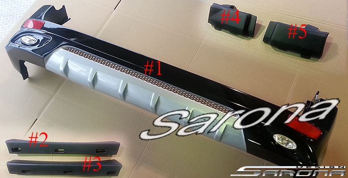 2007-2018 Mercedes-Benz Sprinter Rear Bumper 2007-2018 Mercedes-Benz Sprinter Rear Bumper