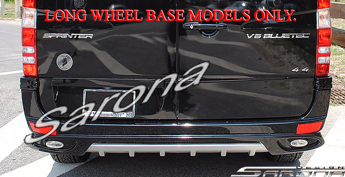 2007-2018 Mercedes-Benz Sprinter Rear Bumper 2007-2018 Mercedes-Benz Sprinter Rear Bumper