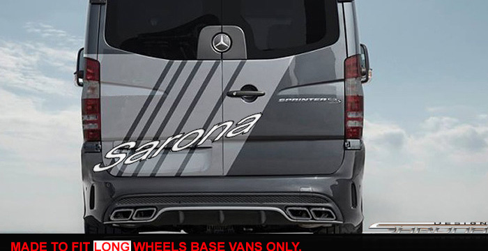 2019-2025 Mercedes-Benz Sprinter Rear Bumper