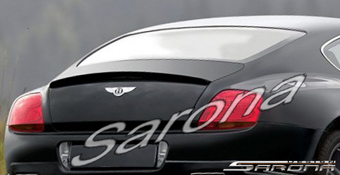 2003-2011 Bentley Continental GT Trunk Wing