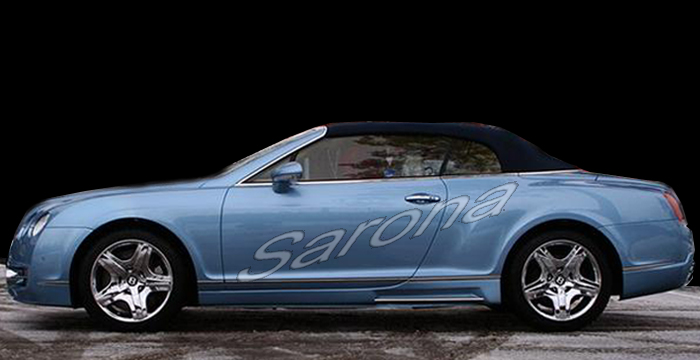 2004-2012 Bentley Continental GTC Side Skirts