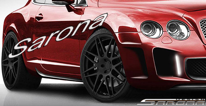 2004-2011 Bentley Continental GT Side Skirts