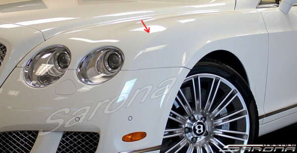 2004-2011 Bentley Continental GT Fenders