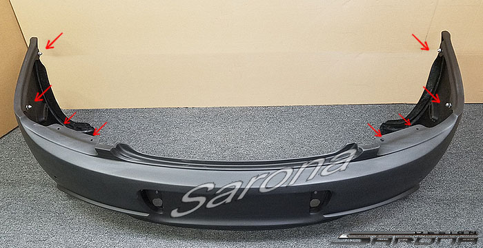2004-2011 Bentley Continental GTC Rear Bumper